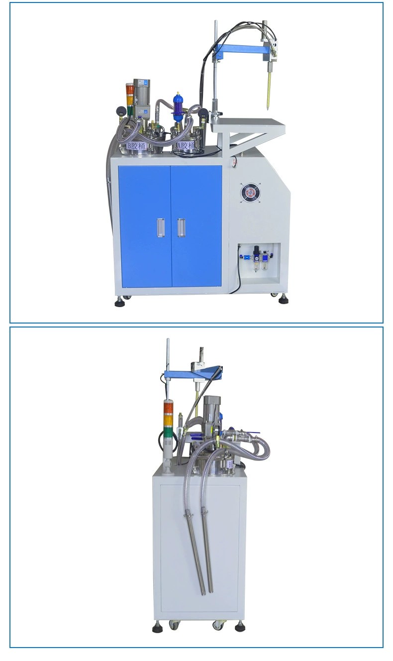 液體硅膠AB環(huán)氧樹脂電容灌膠機6