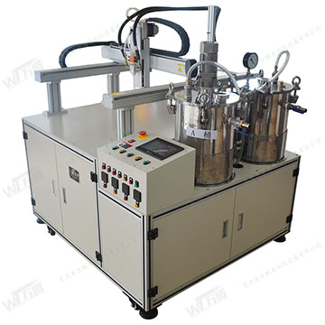 雙液自動(dòng)混膠灌膠機(jī)整流器硅